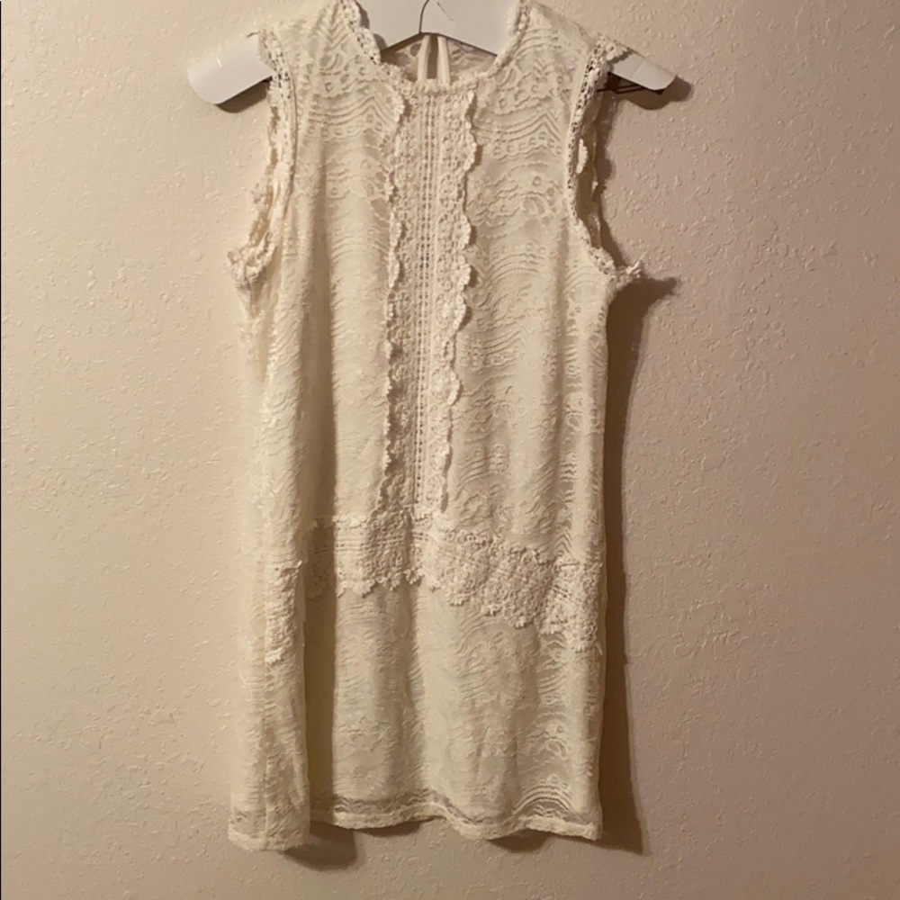 White Lace Dress